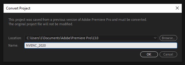 Adobe Premiere Pro 2020