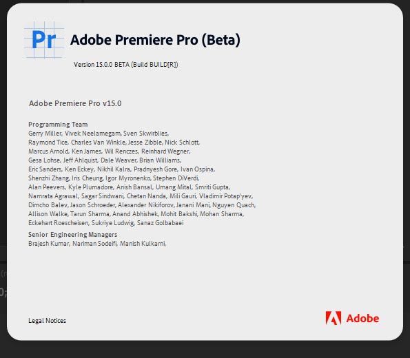 Adobe Premiere Pro 2021 v15.0.0.10 Beta