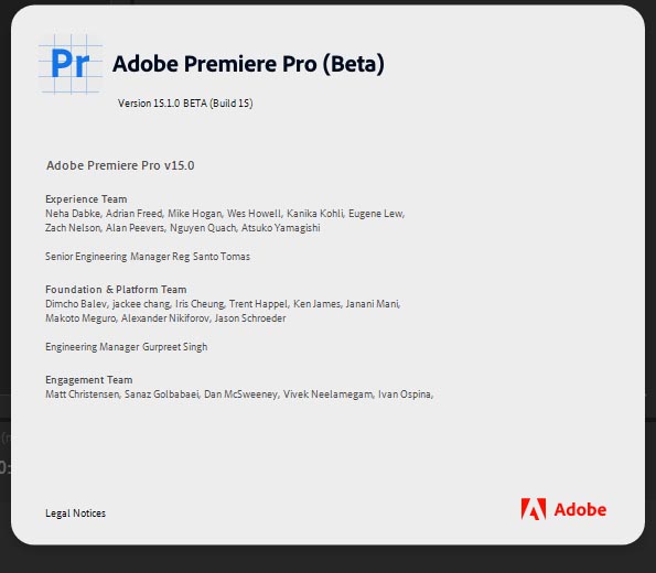 Adobe Premiere Pro 2021 v15.1.0.15 Beta