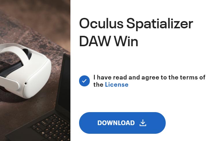 Oculus Spatializer DAW