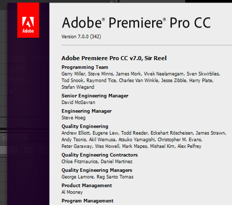 Adobe Premiere Pro CC