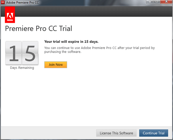 Adobe Premiere Pro CC