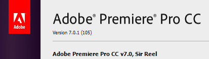 Adobe Premiere Pro CC