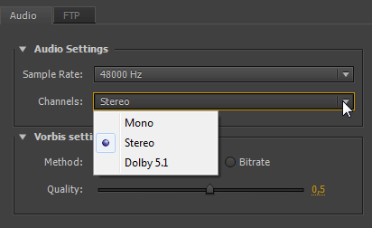 Ogg Vorbis for Premiere Pro