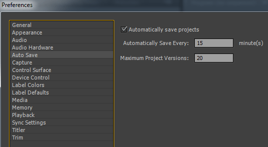 Adobe Premiere Pro CC