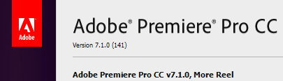 Adobe Premiere Pro CC