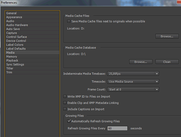 Adobe Premiere Pro CC