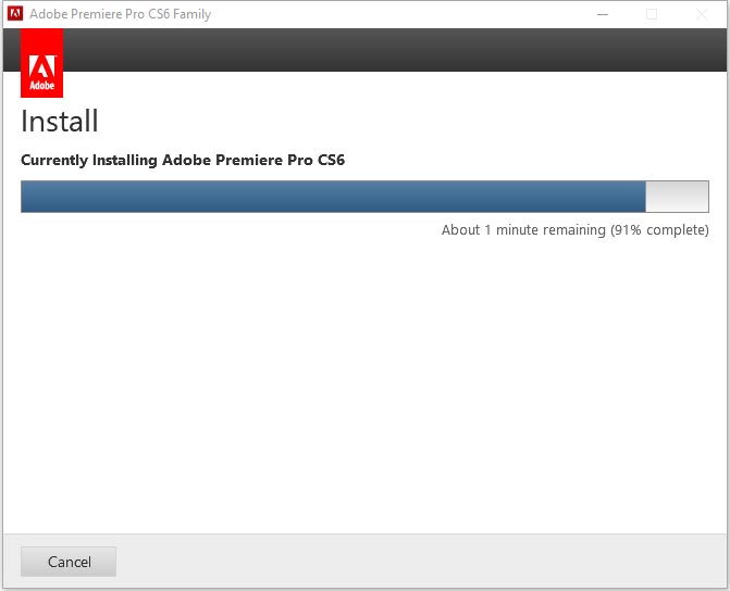 Adobe Premiere Pro CS6