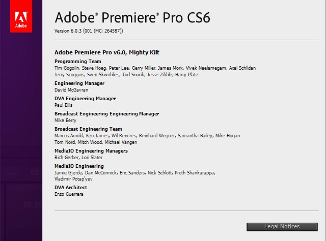 Adobe Premiere Pro CS6