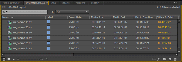 Adobe Premiere Pro CS6