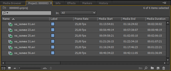 Adobe Premiere Pro CS6