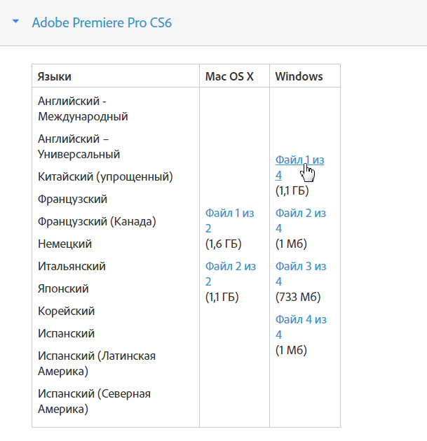 Adobe Premiere Pro CS6