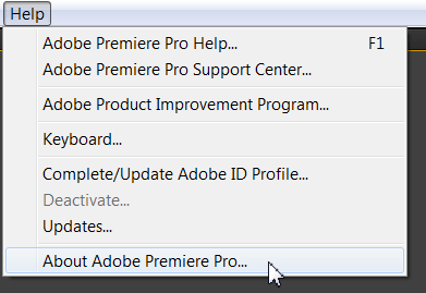 Adobe Premiere Pro CS6 Family