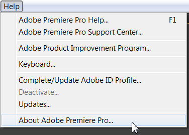 Adobe Premiere Pro CS6 6.0.5 Update
