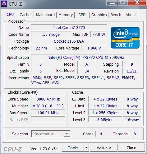 Intel HD Graphics 4000 (GT2)