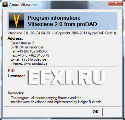 proDAD Vitascene V2 Pro