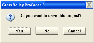 Grass Valley ProCoder 3.0
