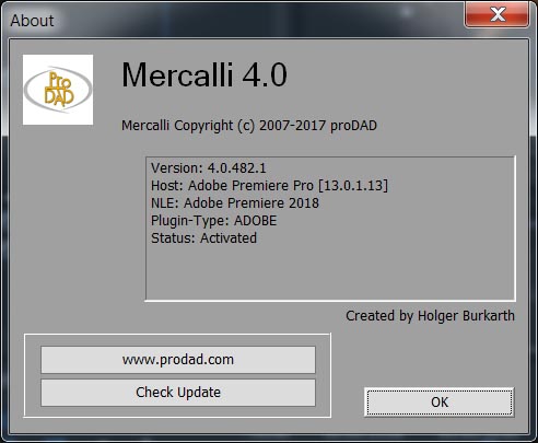 ProDAD Mercalli V4.0