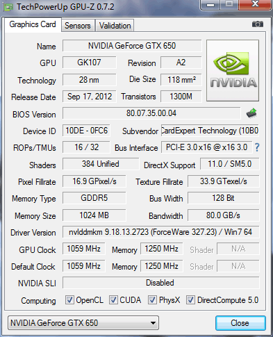 NVIDIA Quadro 600