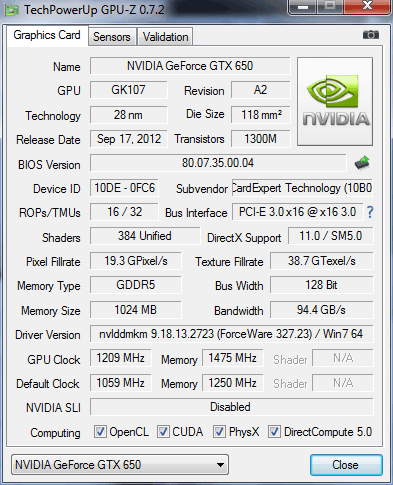 NVIDIA Quadro 600