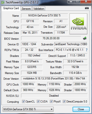 NVIDIA Quadro 600