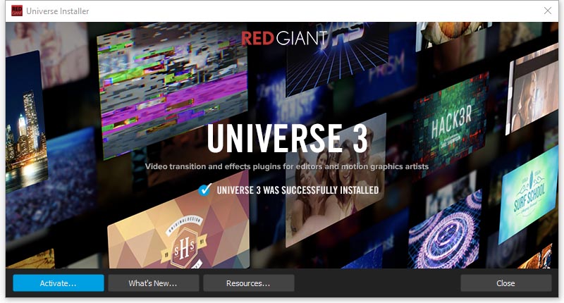 Red Giant Universe 3.3