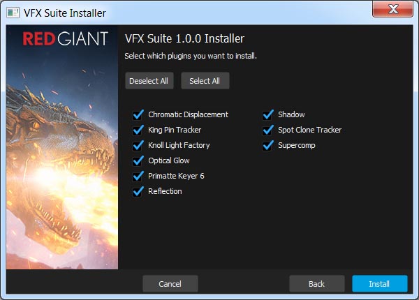 Red Giant VFX Suite