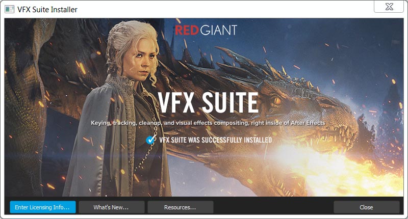 Red Giant VFX Suite