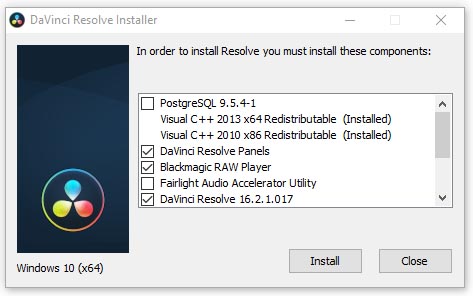 Blackmagic Design DaVinci Resolve Studio 16.2.1.017