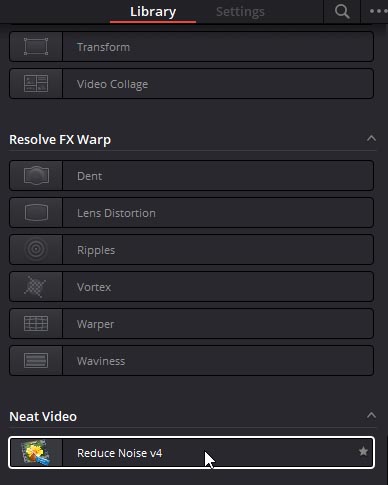 Neat Video Pro for OFX v4.8.8