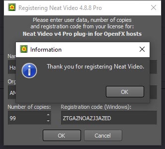 Neat Video Pro for OFX v4.8.8