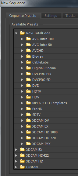 Rovi TotalCode for Adobe Premiere Pro
