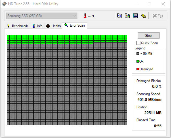 Samsung SSD 850 EVO M.2 (MZ-N5E250BW)