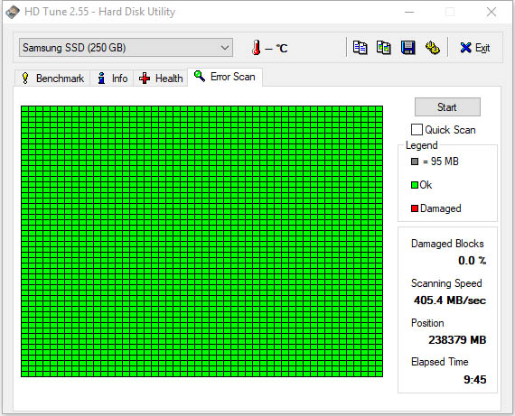 Samsung SSD 850 EVO M.2 (MZ-N5E250BW)