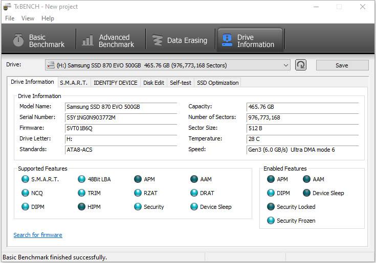 Samsung 870 EVO (MZ-77E500BW)