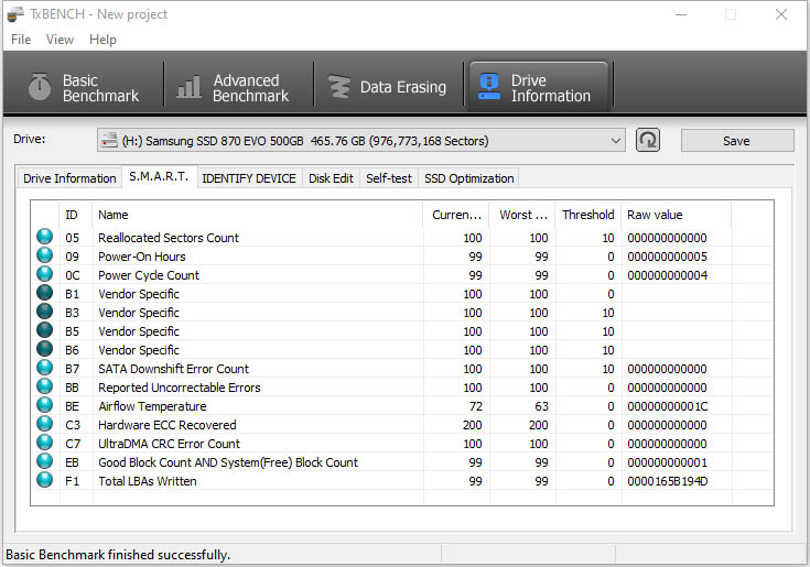 Samsung 870 EVO (MZ-77E500BW)