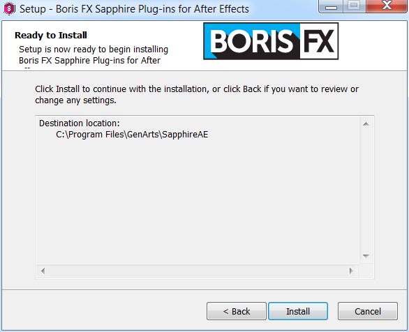 BorisFX Sapphire 2019