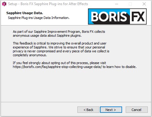 BorisFX Sapphire 2022.5