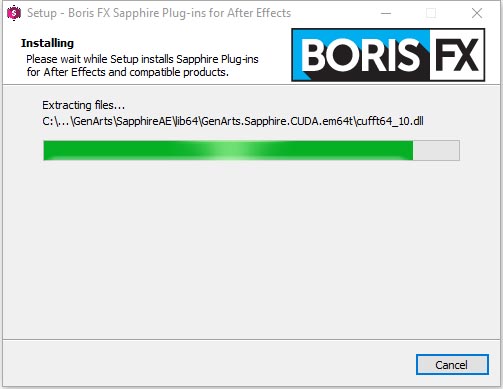 BorisFX Sapphire 2021