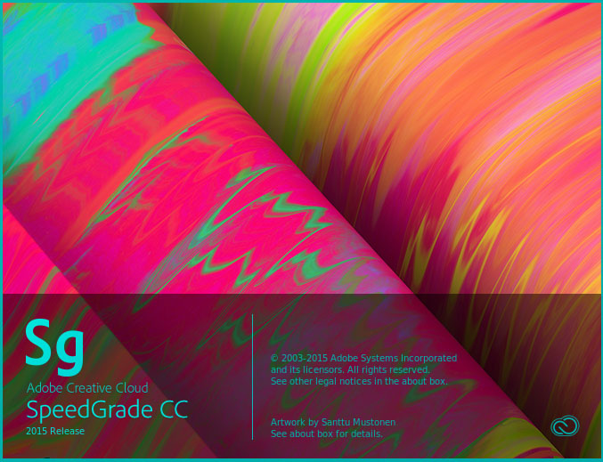 Adobe SpeedGrade CC 2015