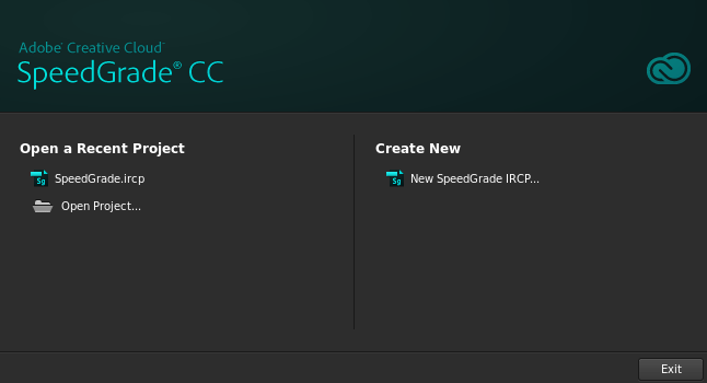 Adobe SpeedGrade CC