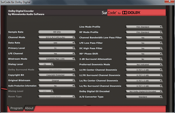 Minnetonka SurCode for Dolby Digital Plus Encoder for Adobe Media Encoder v1.0.1.63