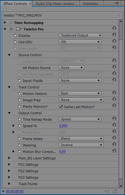 RE:Vision Effects Twixtor 6