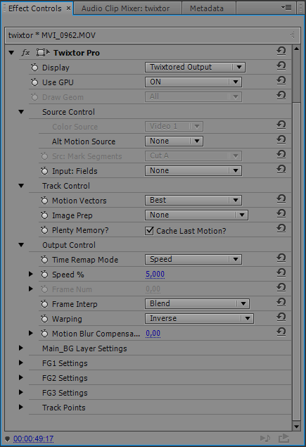 RE:Vision Effects Twixtor 6