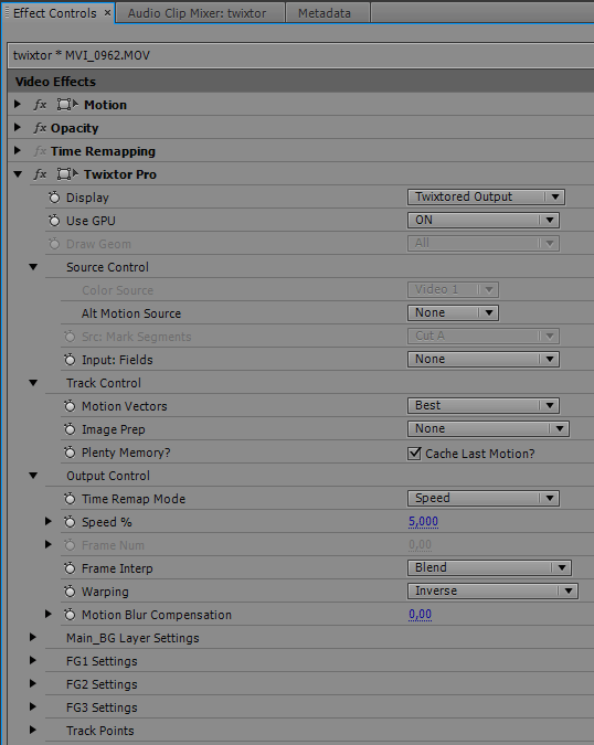 RE:Vision Effects Twixtor 6