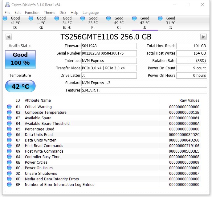 Transcend MTE110S