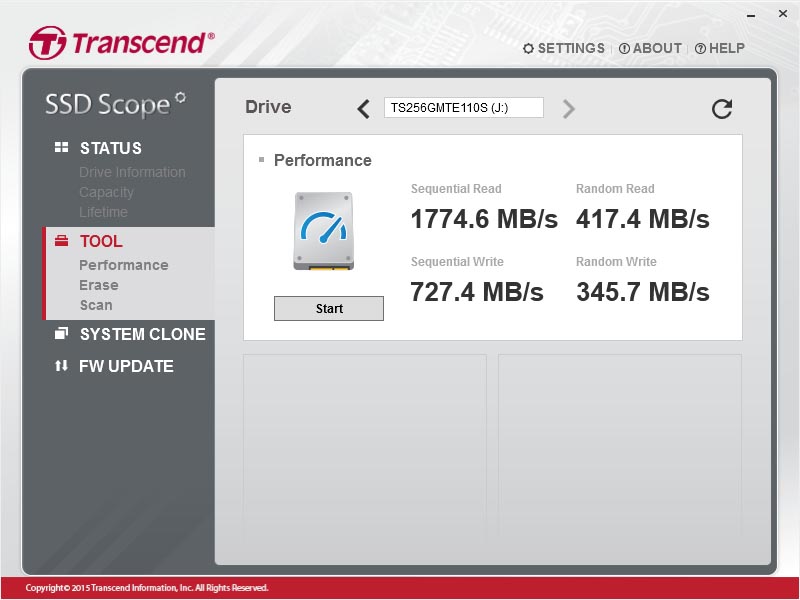 Transcend MTE110S