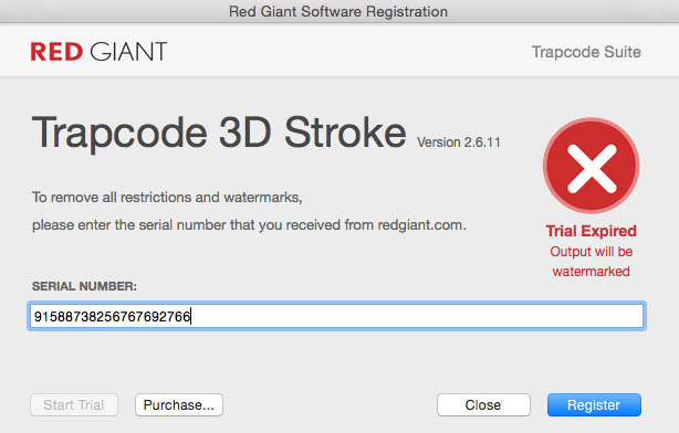 Trapcode Particular V 1.5 Serial Number