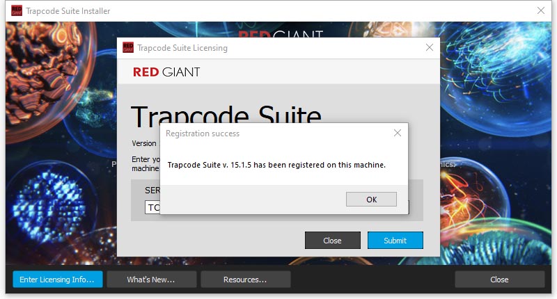 Red Giant Trapcode Suite 15