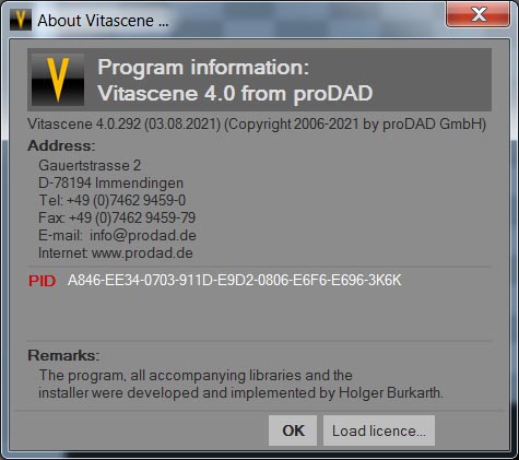 proDAD Vitascene V4 PRO